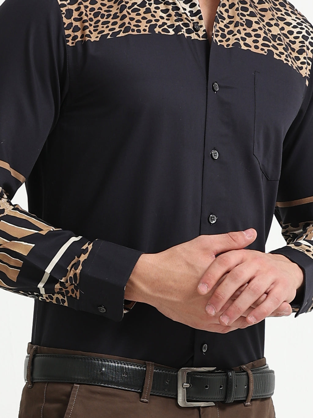 Shadow Predator Panel Luxe Shirt