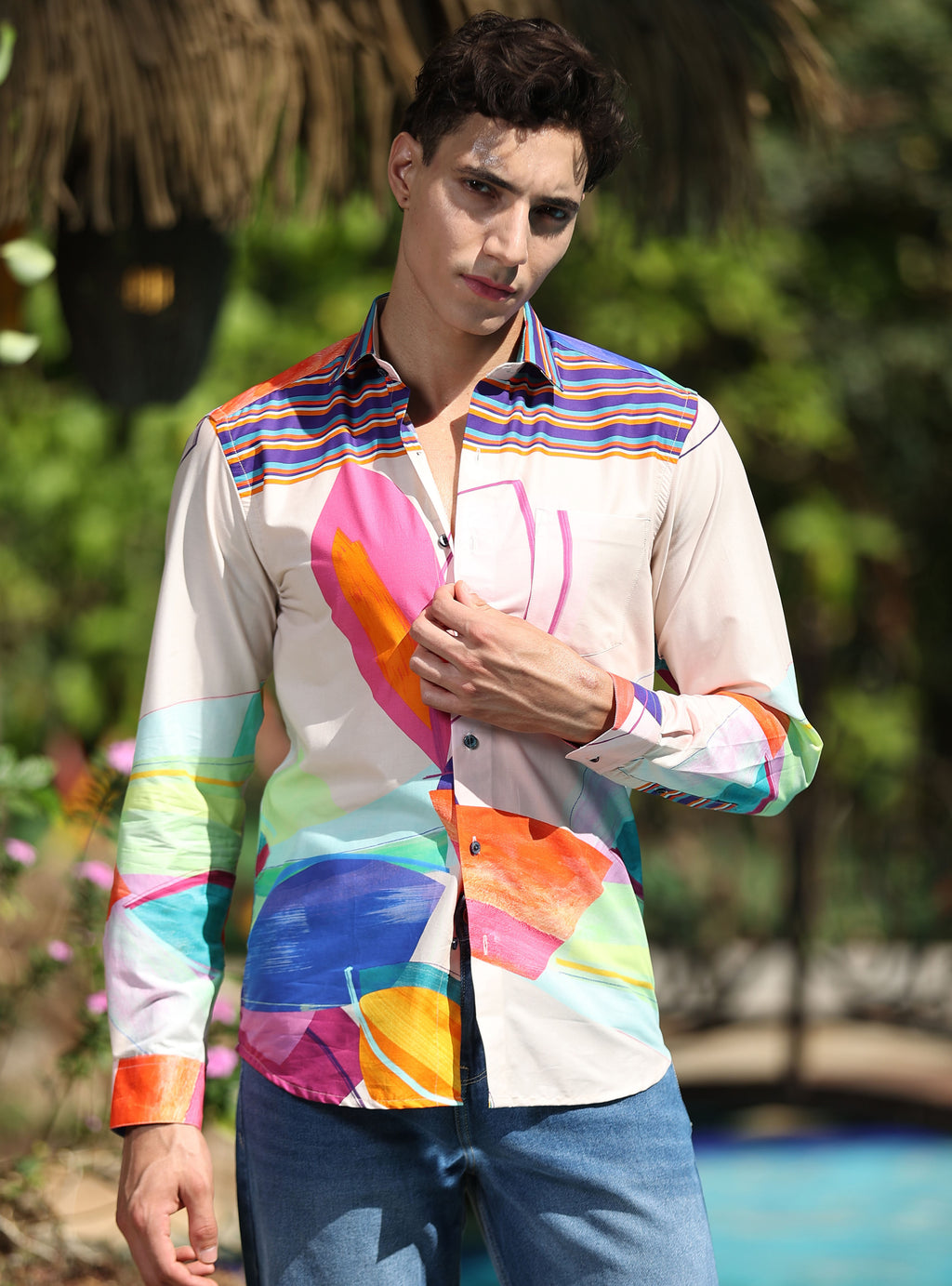 Kaleidoscope Horizon Abstract Shirt