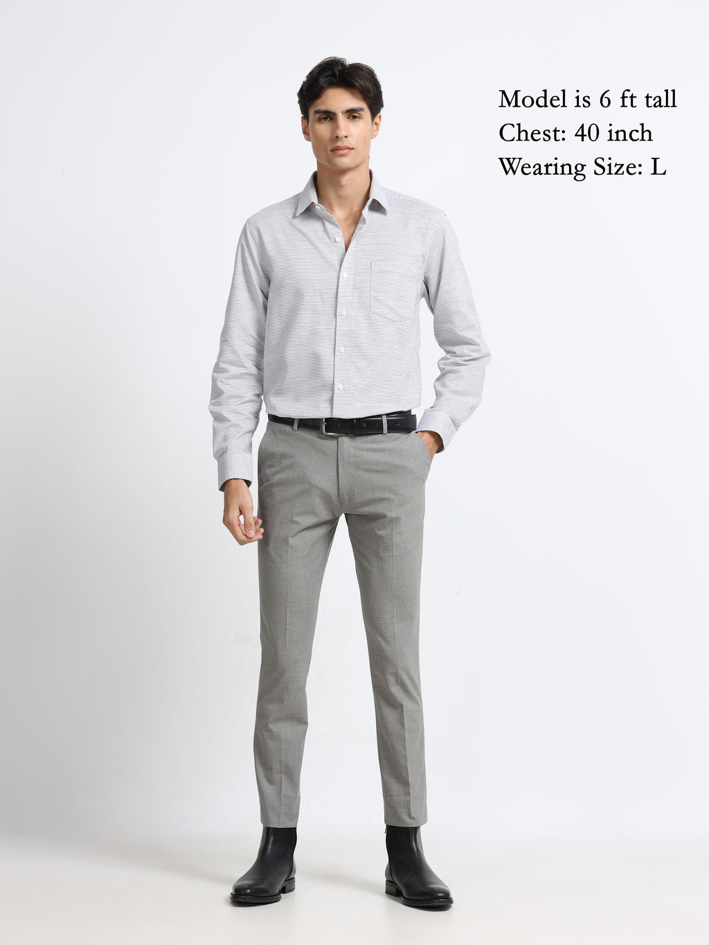 Silver Lined Heritage Stripe Shirt