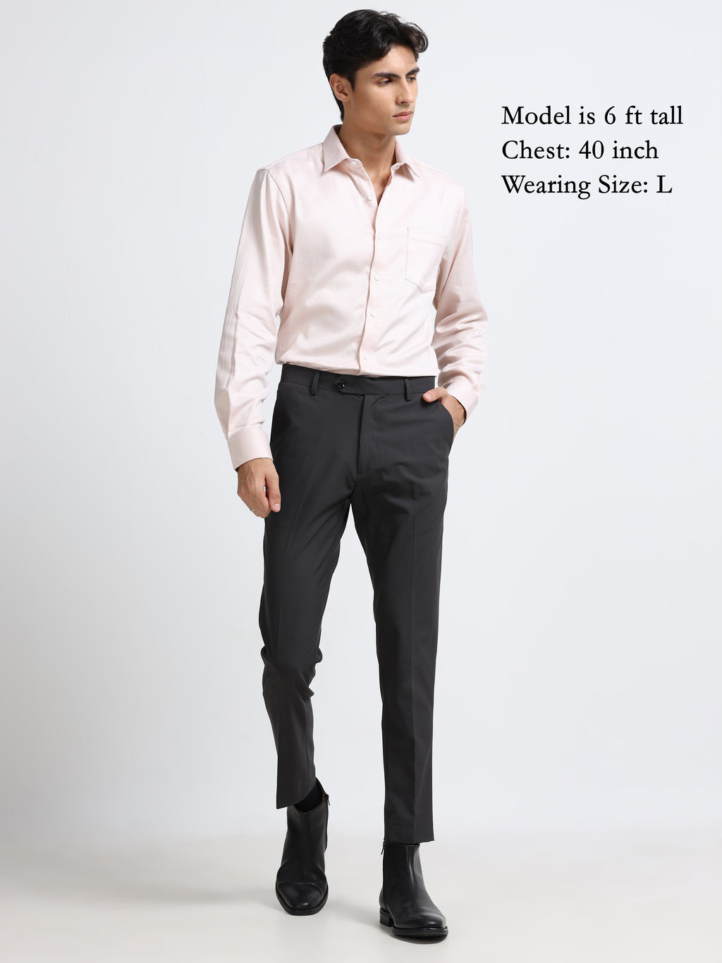 Rose Quartz Textured Shirt