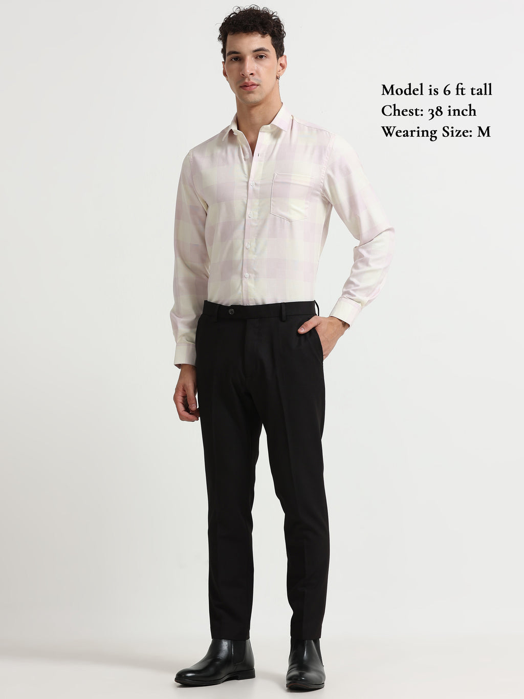 Pastel Prism Check Jacquard Shirt