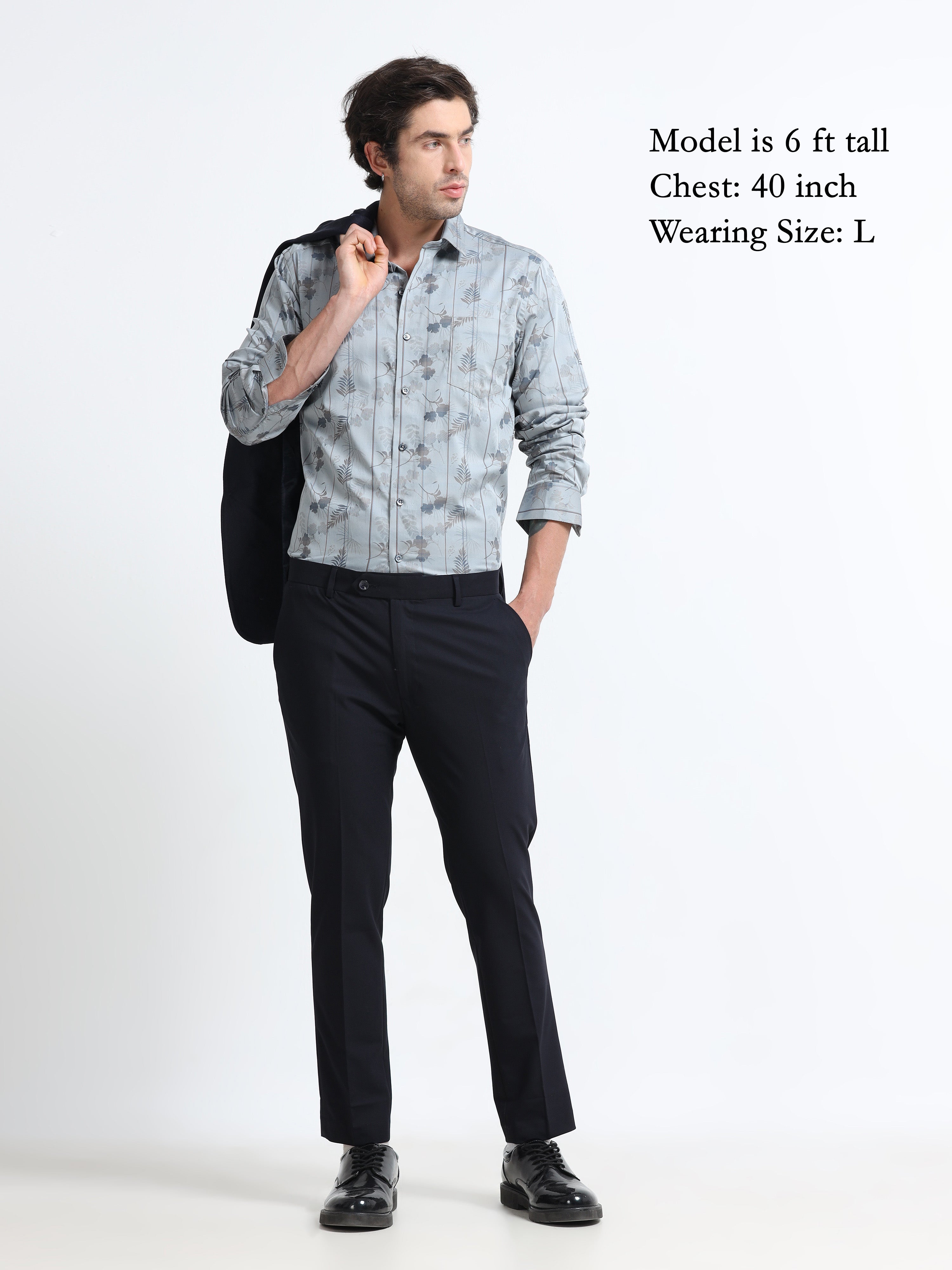Tectonic Flora Artisan Pinstripe Shirt