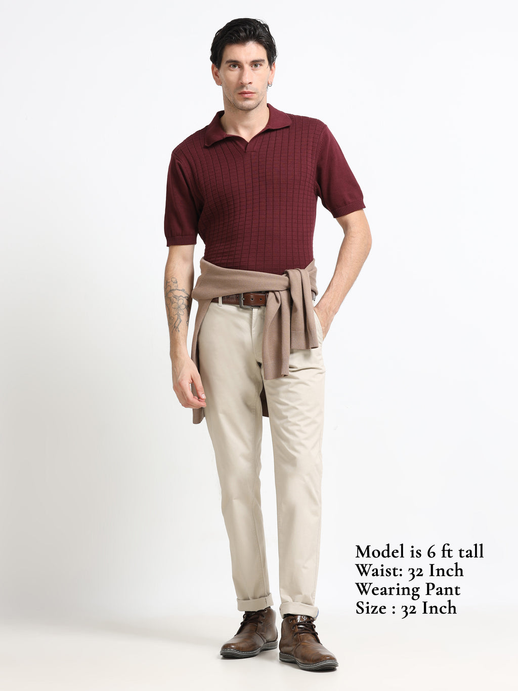 SKIN CONVERSE COTTON LYCRA STRECTH TROUSERS