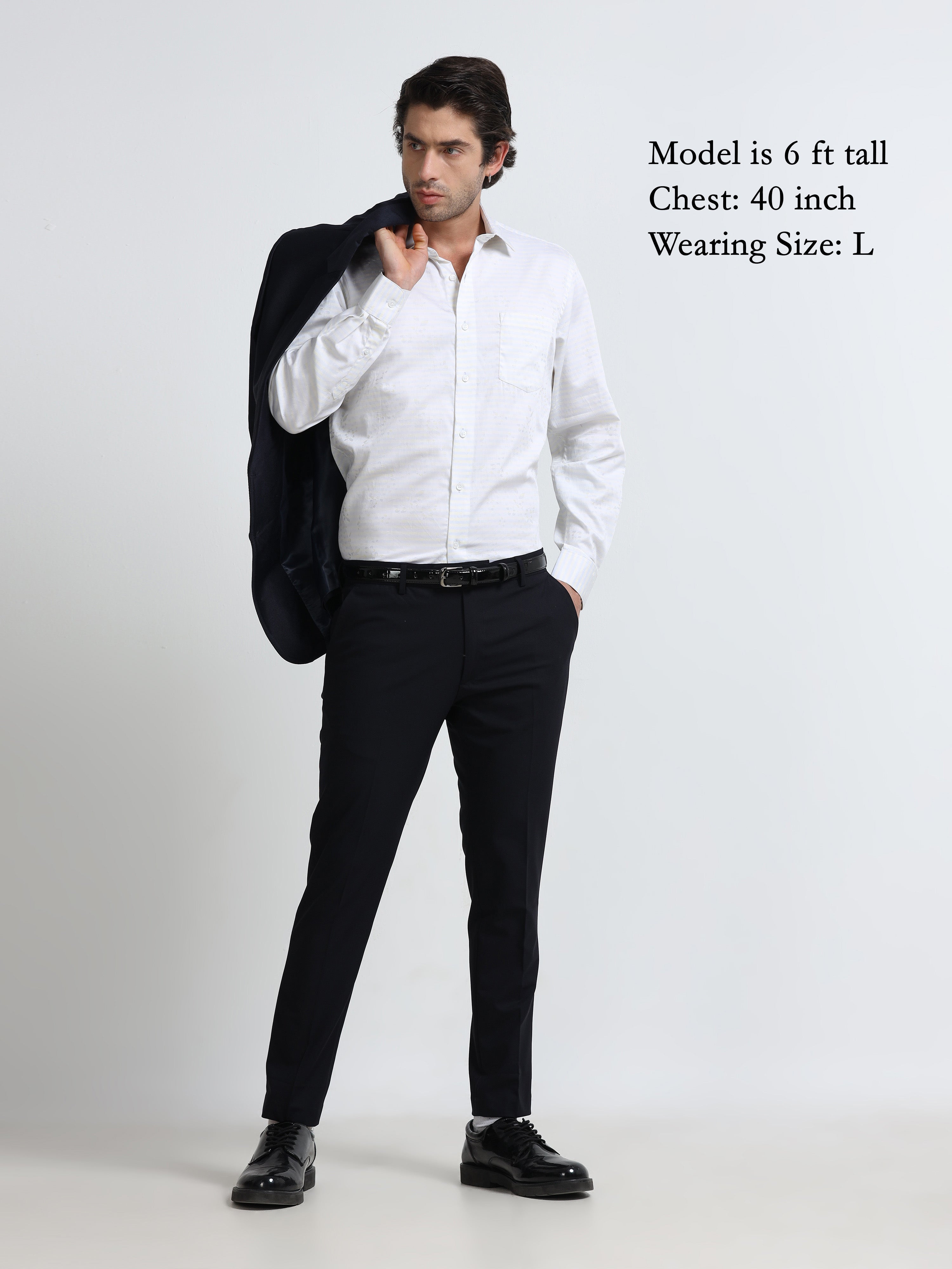 Ivory Bloom Heritage Stripe Shirt