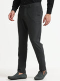 GREY 4 WAY STRETCH VISCOSE BLEND FORMAL PANT
