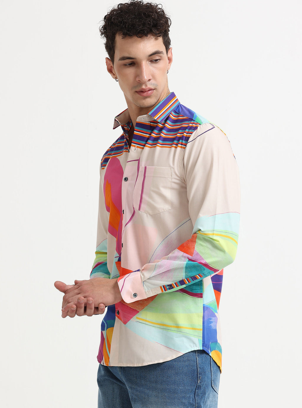 Kaleidoscope Horizon Abstract Shirt