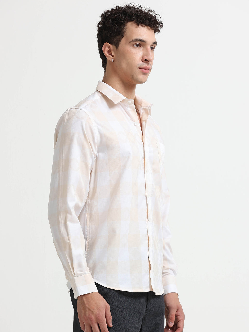 Sandblock Luxe Check Jacquard Shirt