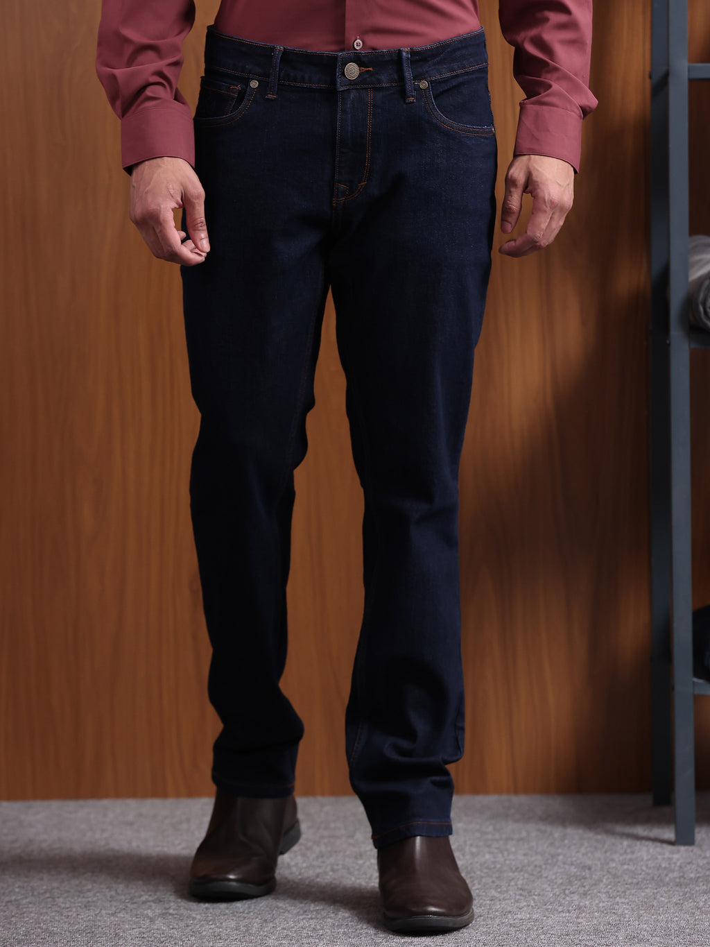 Midnight Indigo Slim Fit Denim Jeans