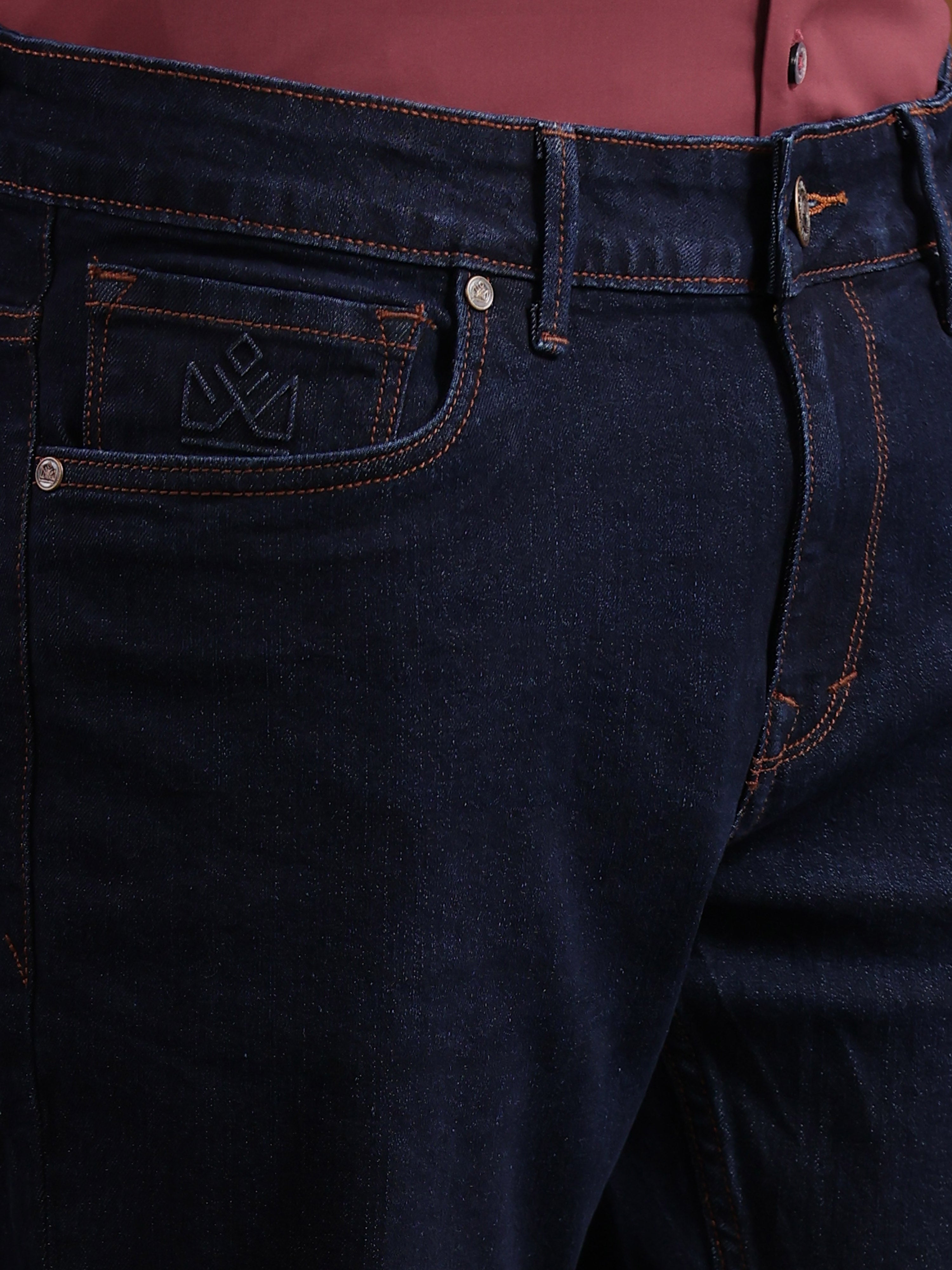 Midnight Indigo Slim Fit Denim Jeans