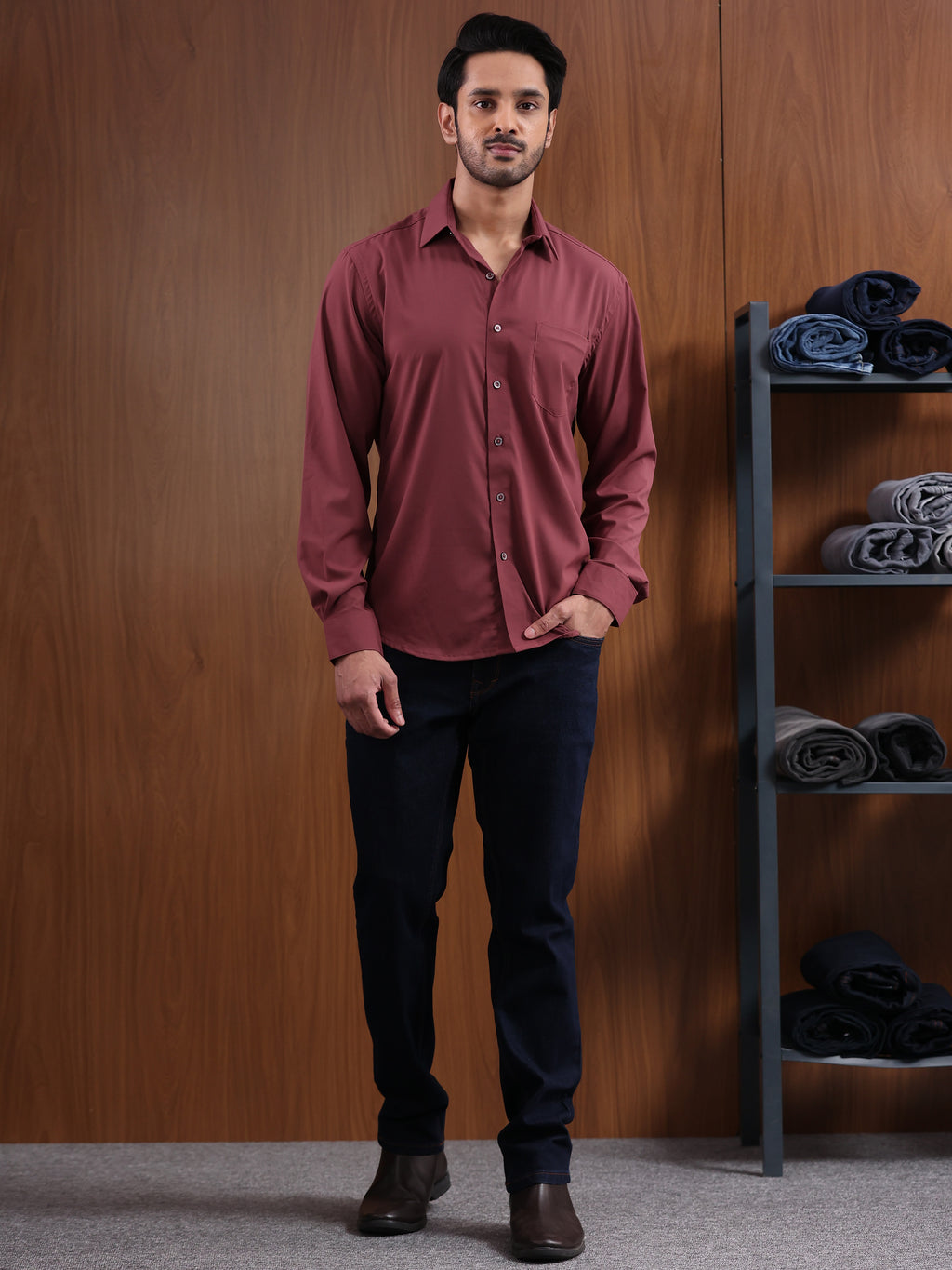 Midnight Indigo Slim Fit Denim Jeans