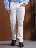 White Slim Fit Denim Jeans