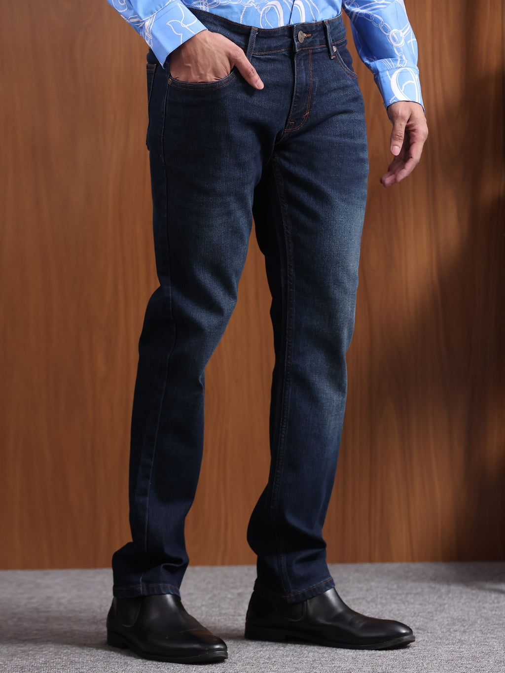 Dark Tumblr Slim Fit Denim Jeans