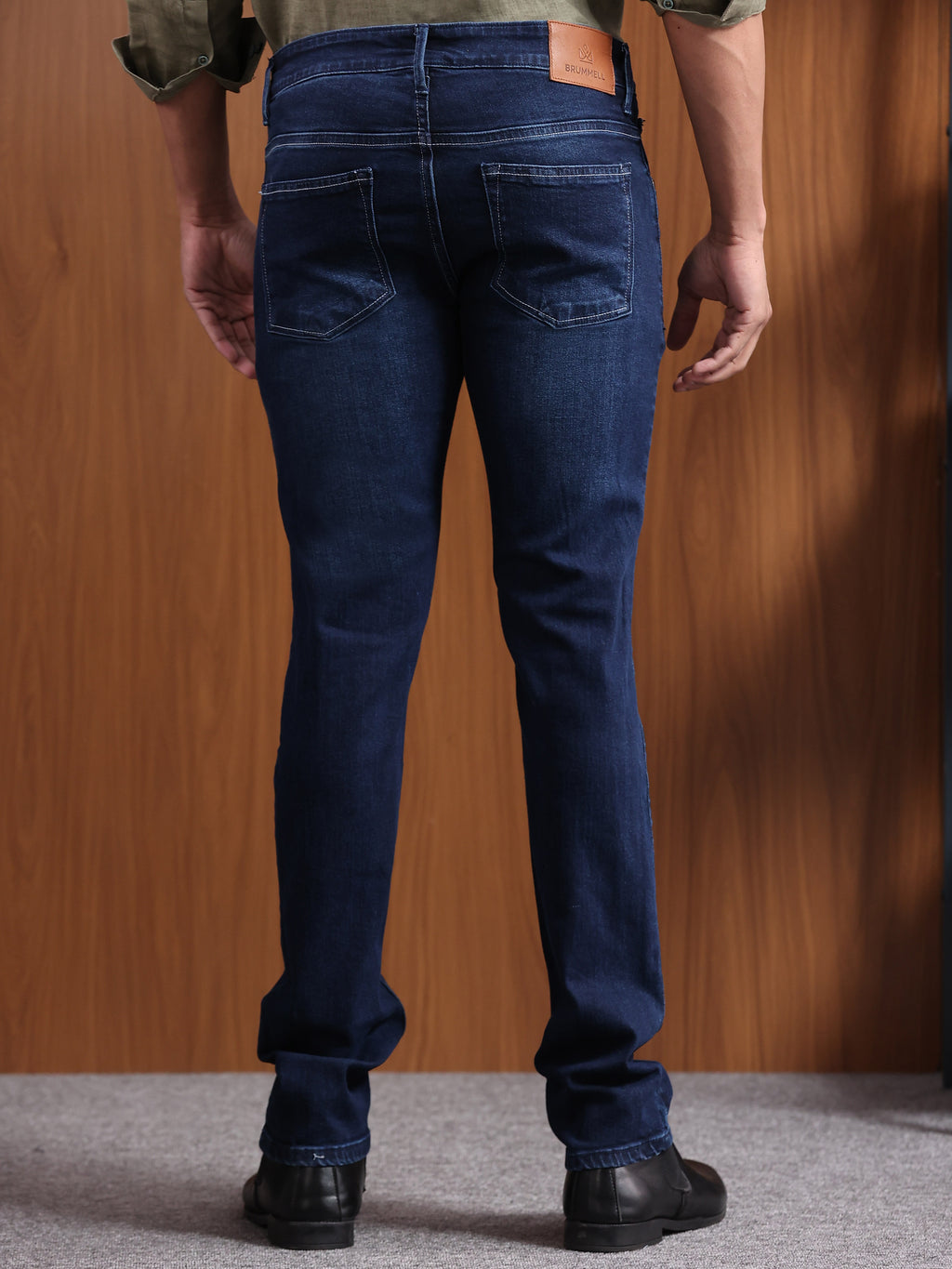 Indigo Blue Slim Fit Denim Jeans