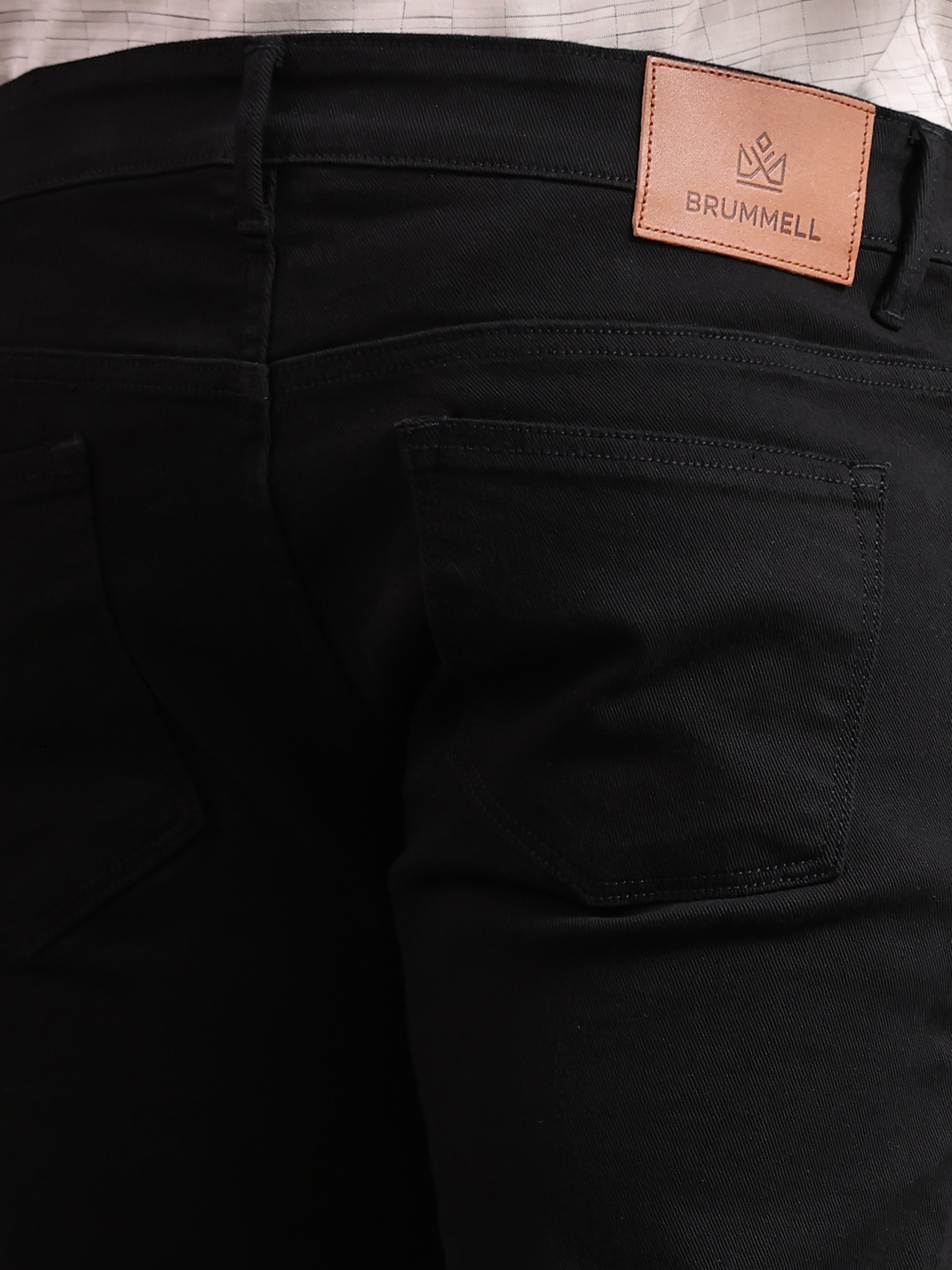 Black Slim Fit Denim Jeans