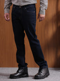Dark Ink Blue Slim Fit Denim Jeans