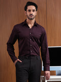 Deep Merlot  Premium Egyptian Giza Cotton Formal Shirt