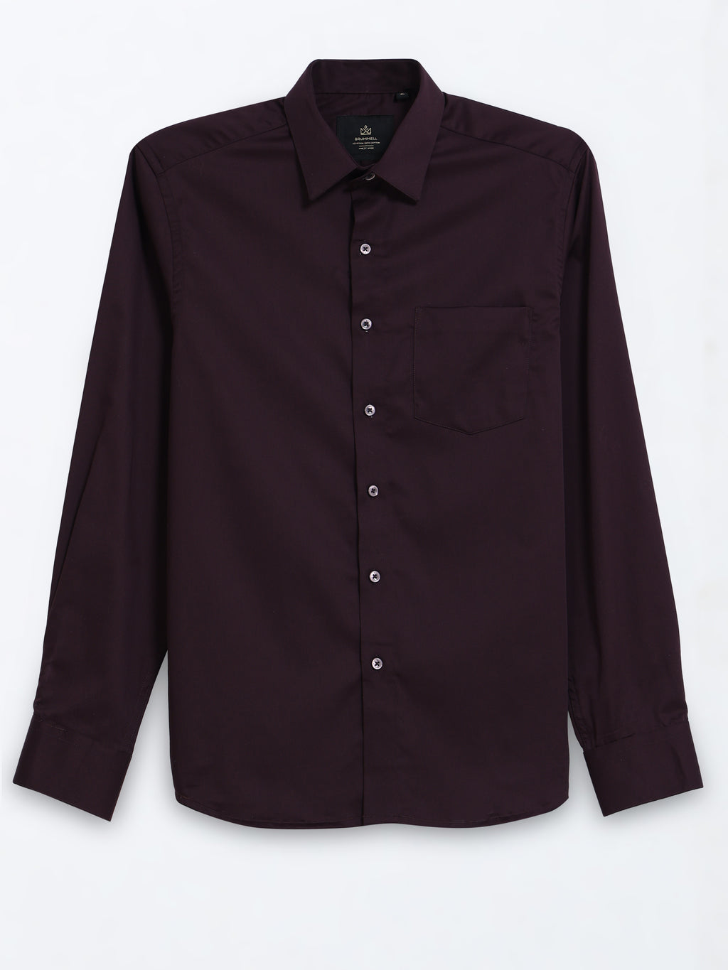 Deep Merlot  Premium Egyptian Giza Cotton Formal Shirt