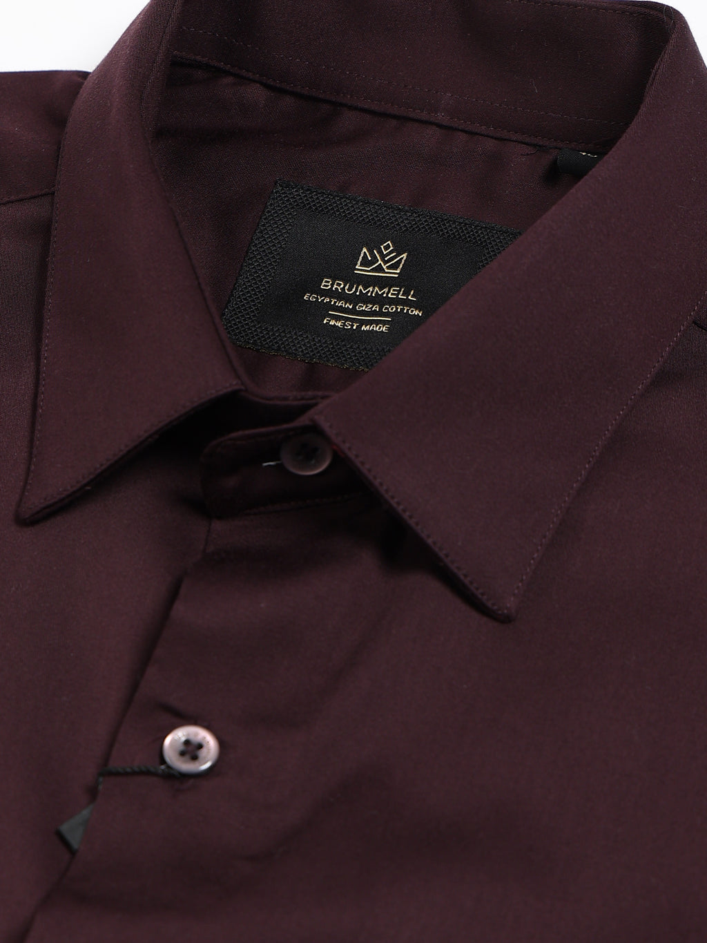 Deep Merlot  Premium Egyptian Giza Cotton Formal Shirt