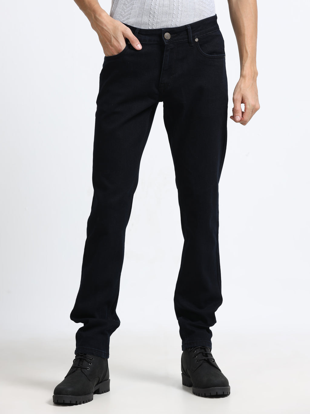 Men - Ink Blue - Slim Fit - Denim Pant