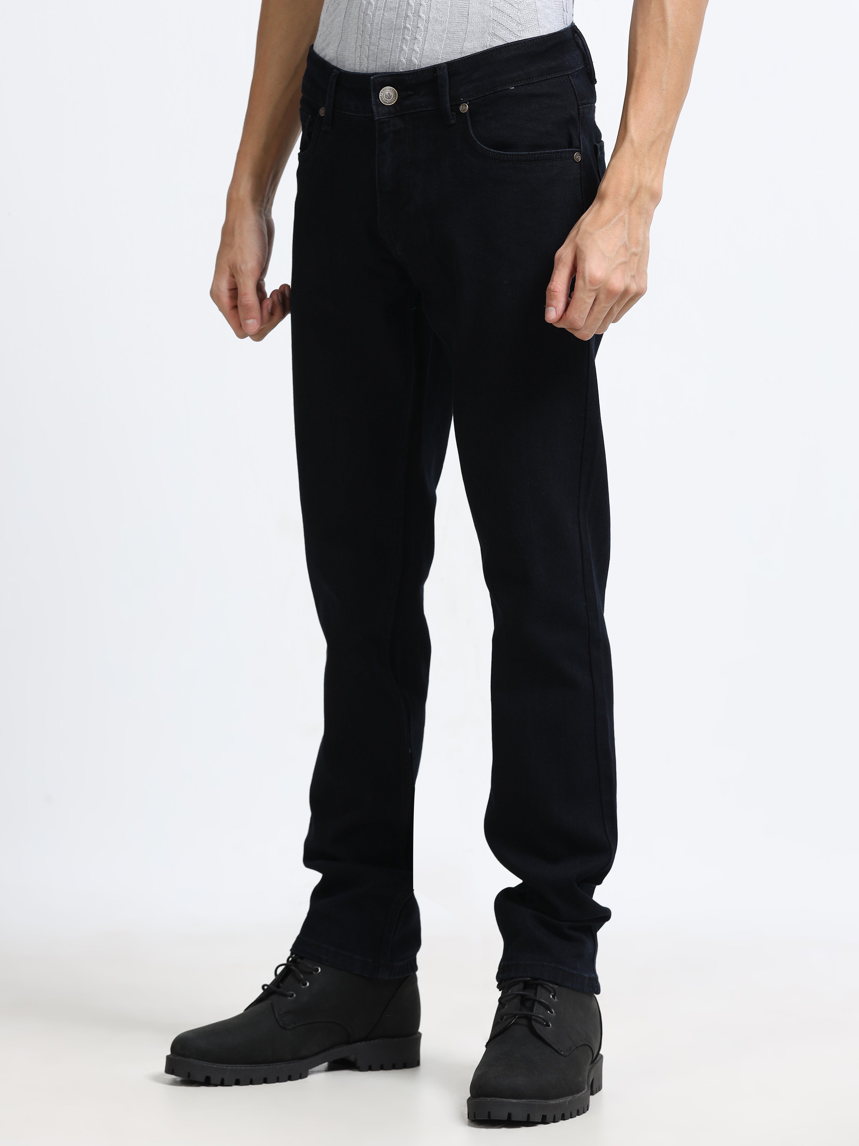 Men - Ink Blue - Slim Fit - Denim Pant