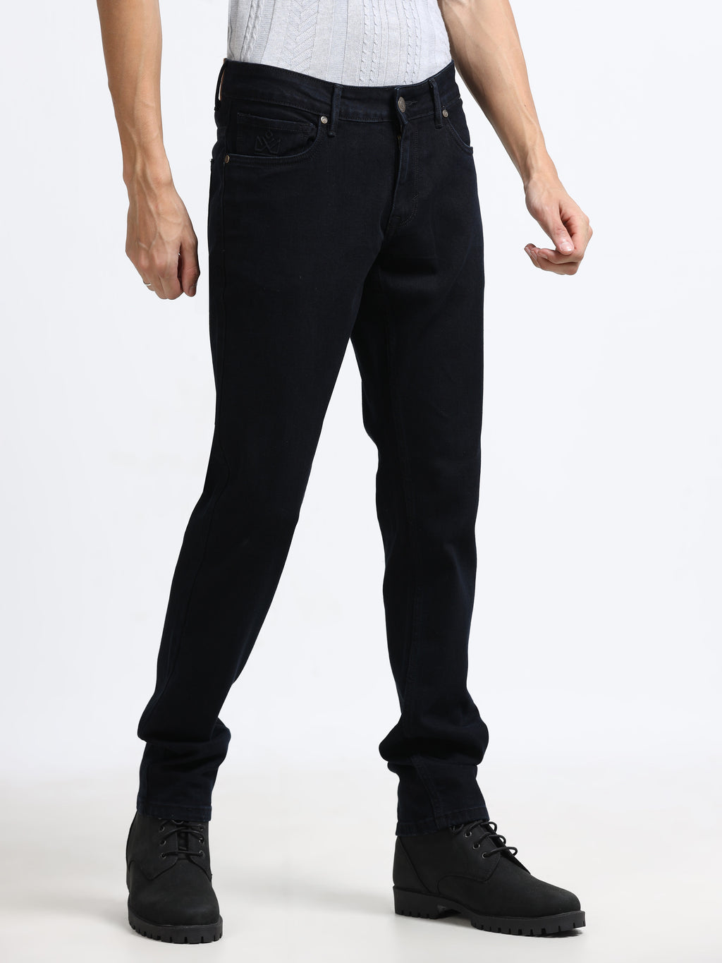 Men - Ink Blue - Slim Fit - Denim Pant