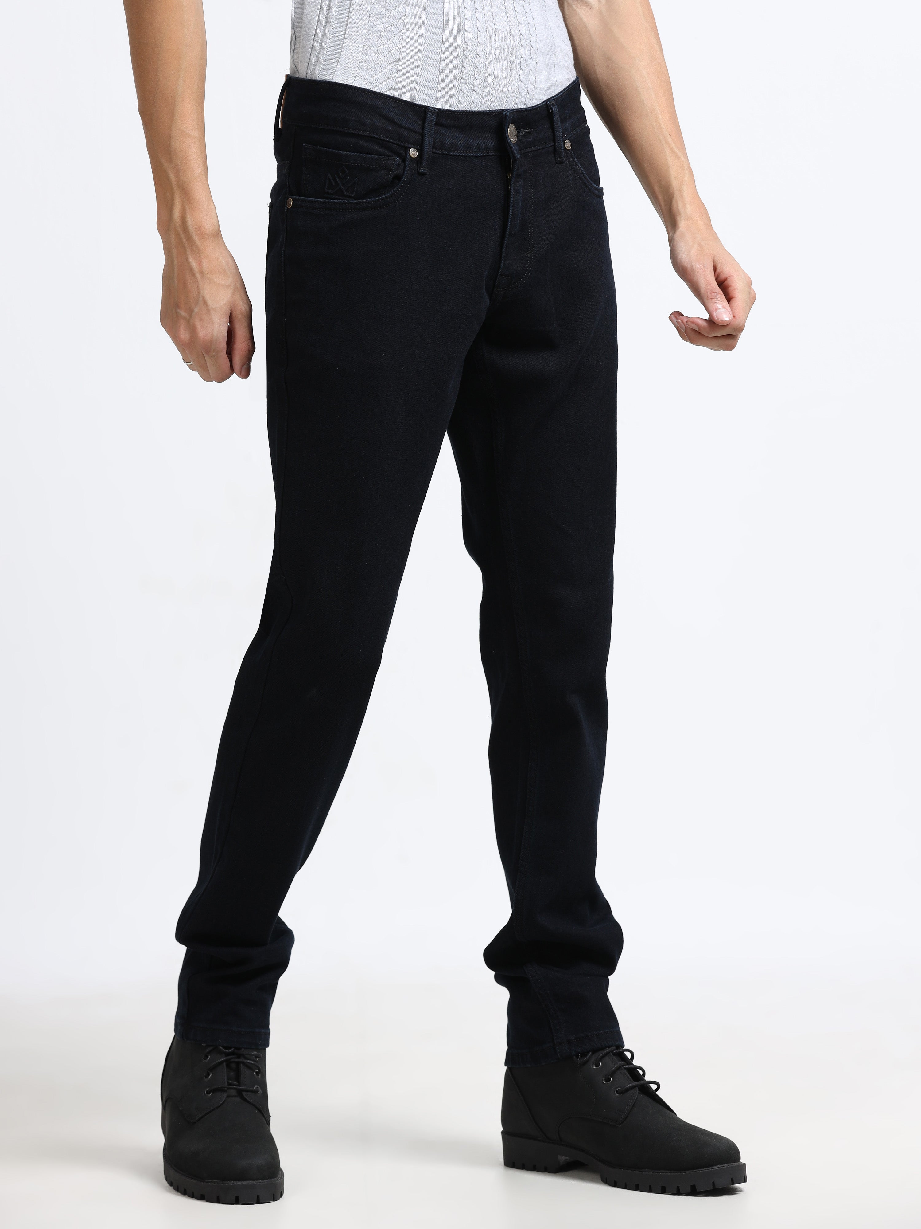 Men - Ink Blue - Slim Fit - Denim Pant