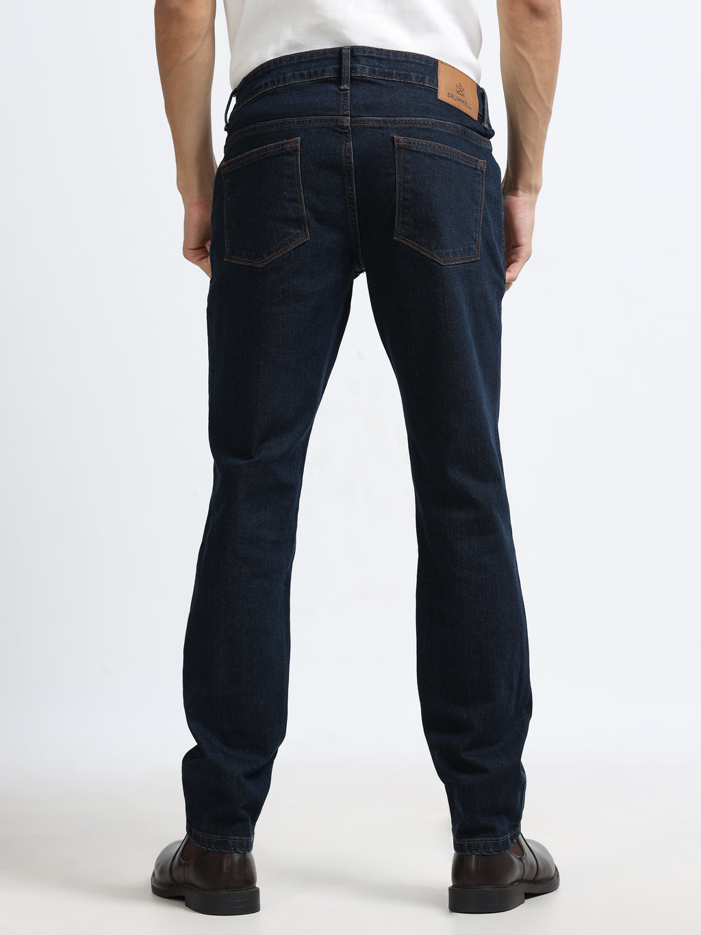 Men - Indigo Blue - Slim Fit - Denim Pant