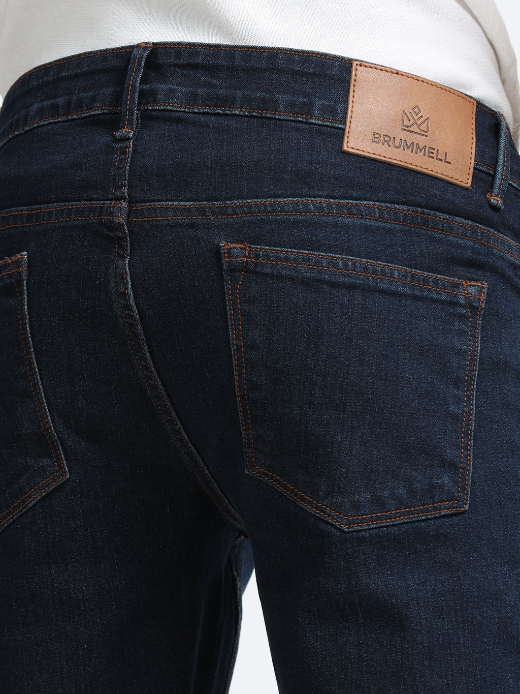 Men - Indigo Blue - Slim Fit - Denim Pant