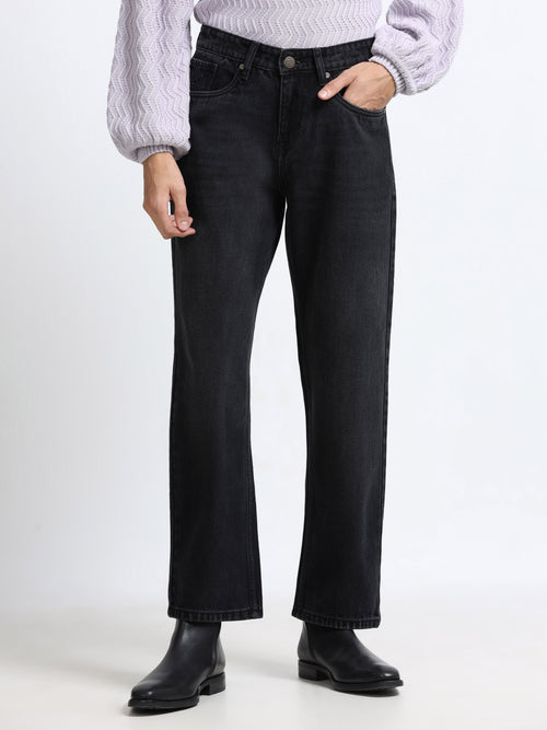 Men - Ject Black - Baggie Fit - Denim Pant Jeans Pant