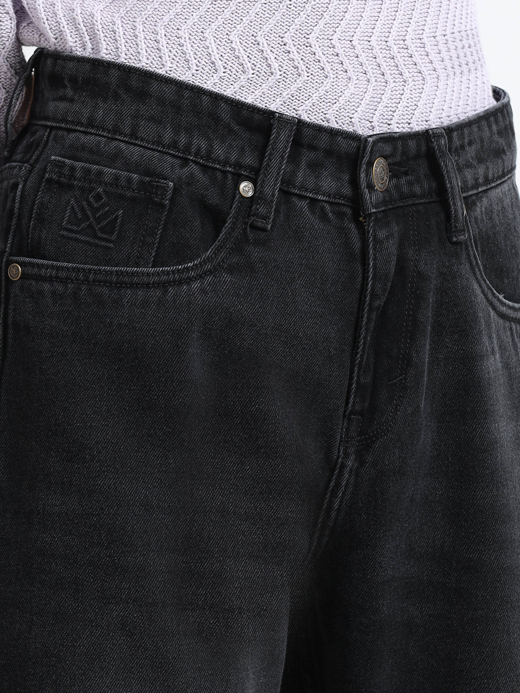 Men - Ject Black - Baggie Fit - Denim Pant