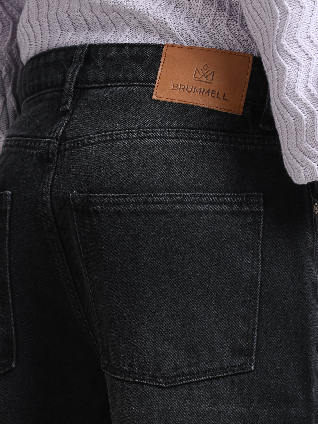 Men - Ject Black - Baggie Fit - Denim Pant