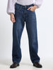 Men - Ink Blue - Baggie Fit - Denim Pant