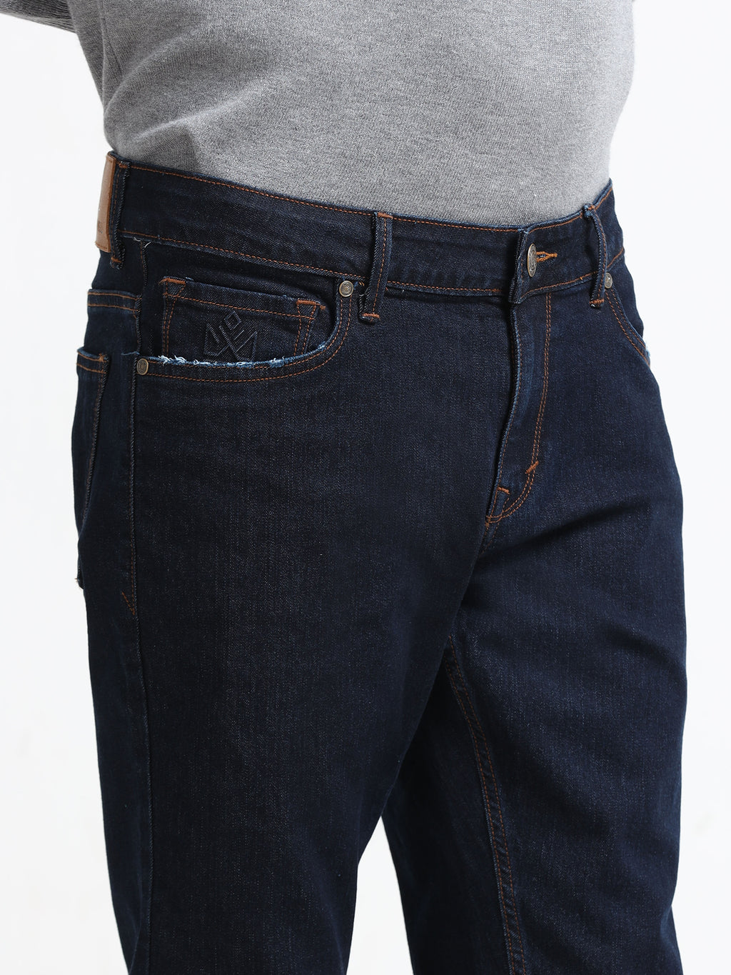 Men - Blue - Slim Fit - Denim Pant