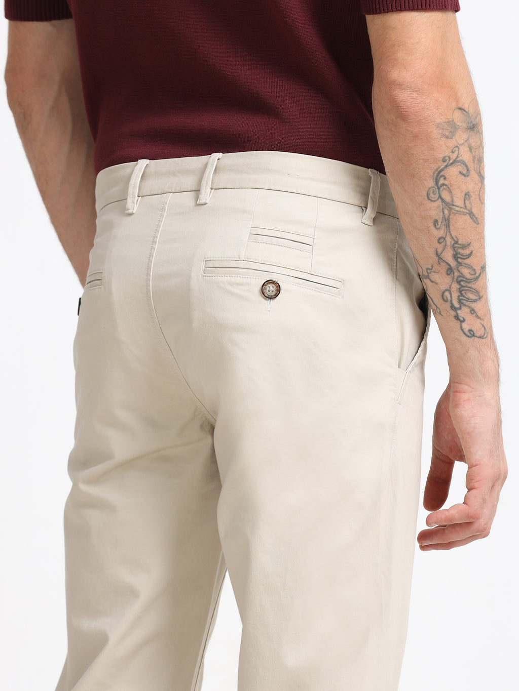 Men - Skin - Slim Fit - Formal Trouser