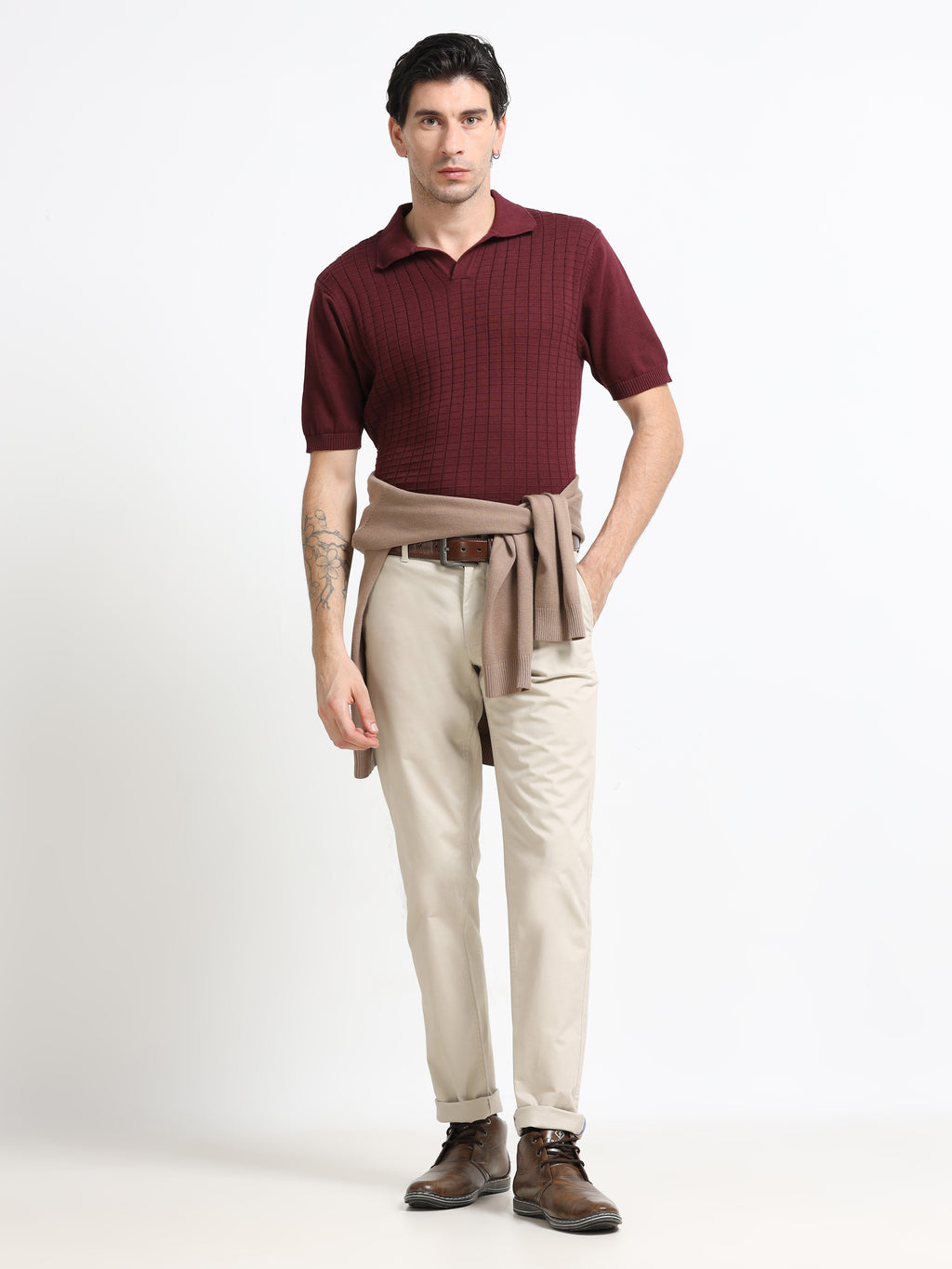 Men - Skin - Slim Fit - Formal Trouser