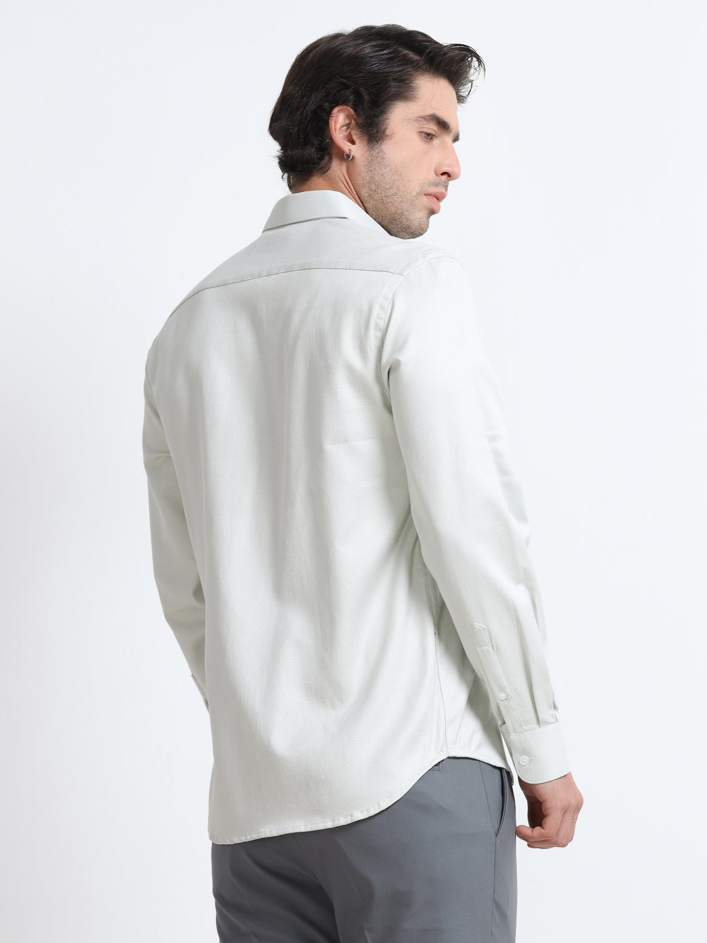Frost Grain Artisan Textured Shirt