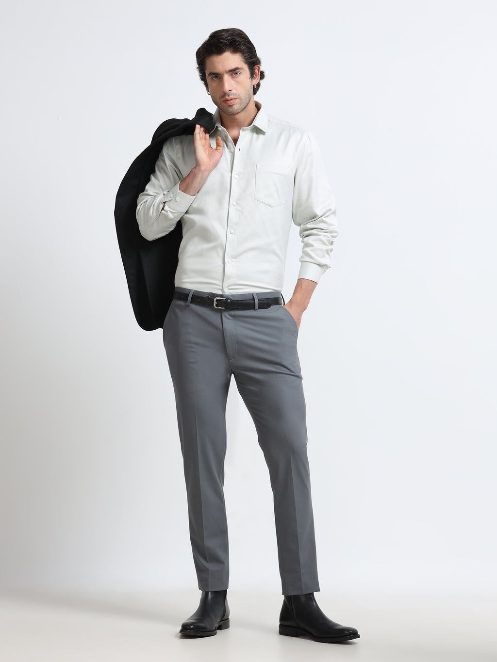 Frost Grain Artisan Textured Shirt