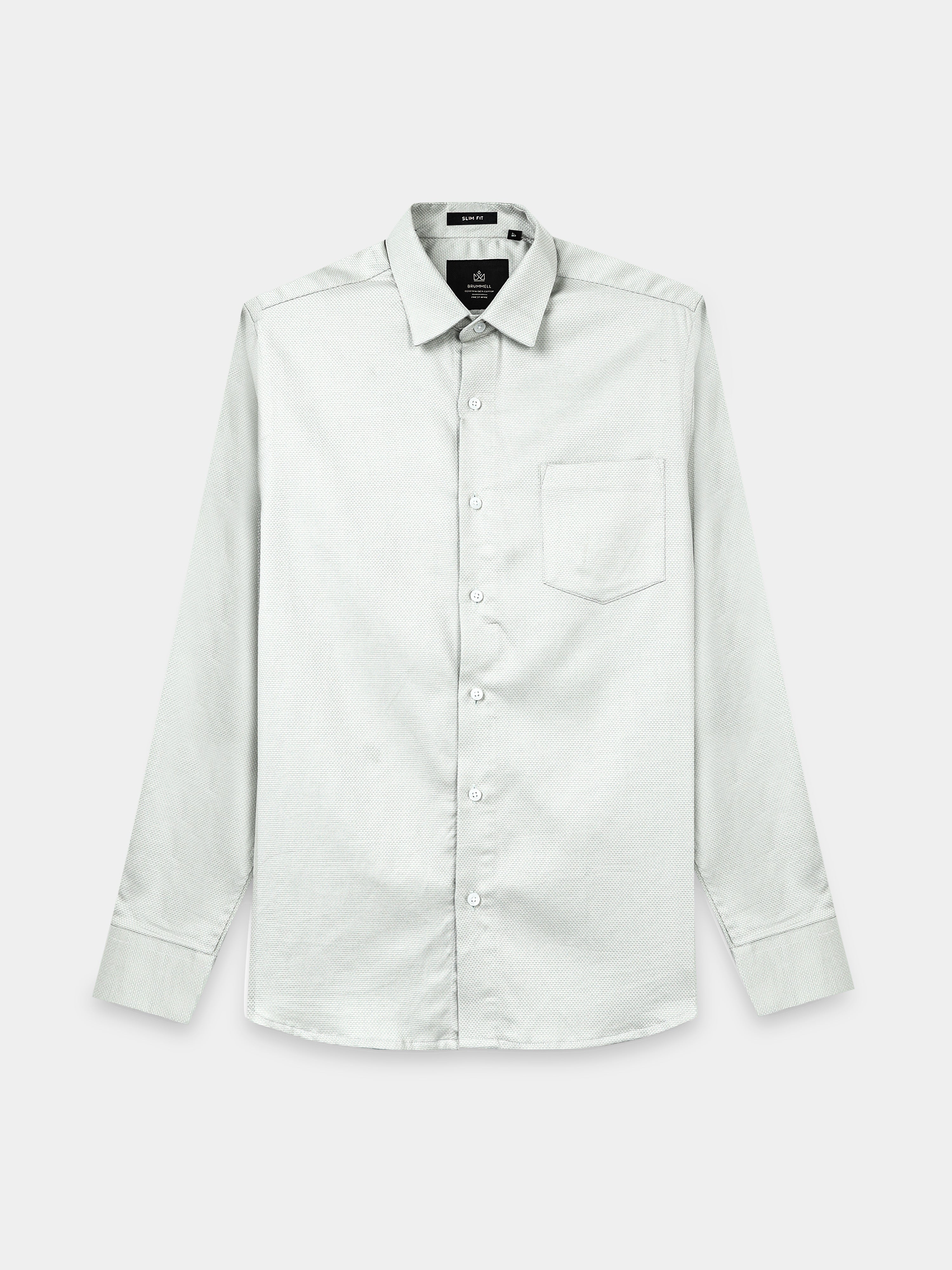 Frost Grain Artisan Textured Shirt