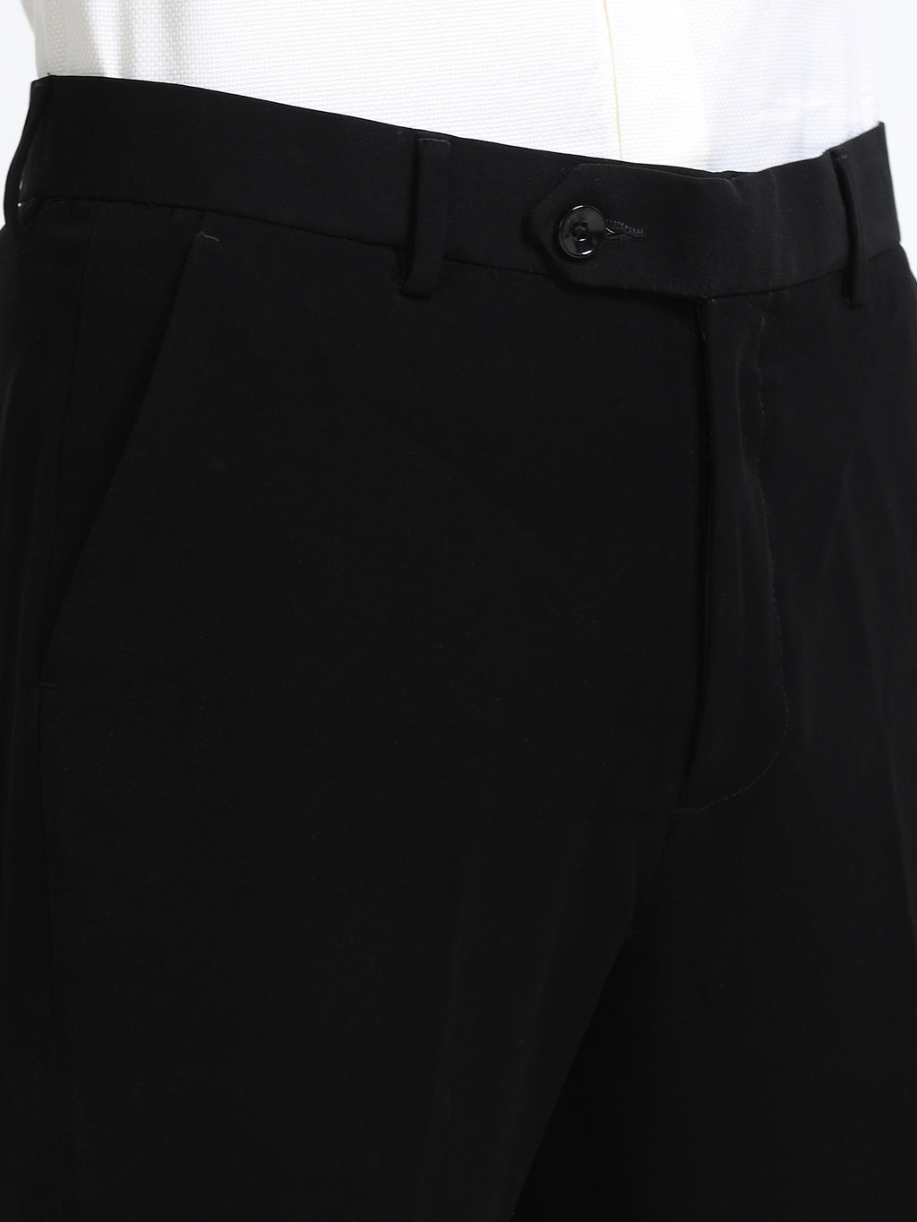 Men - Indigo Black - Ankel Fit - Formal Trouser