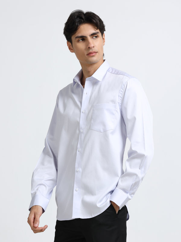 Men - Lalic - Slim Fit - Solid Formal Shirt