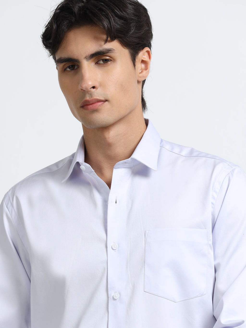 Men - Lalic - Slim Fit - Solid Formal Shirt