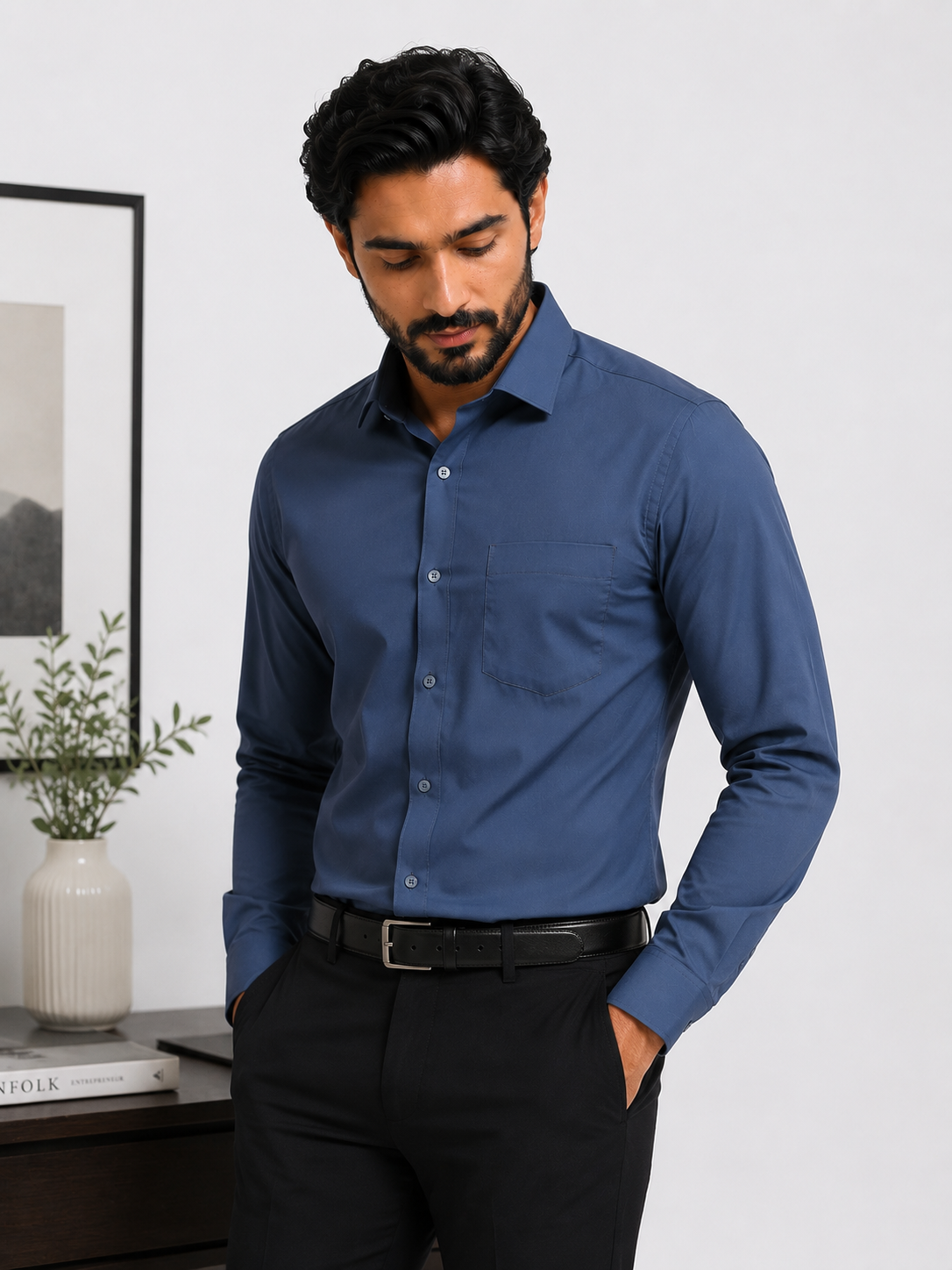 Midnight Slate Signature Shirt