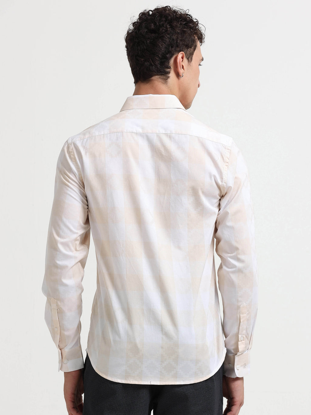 Sandblock Luxe Check Jacquard Shirt
