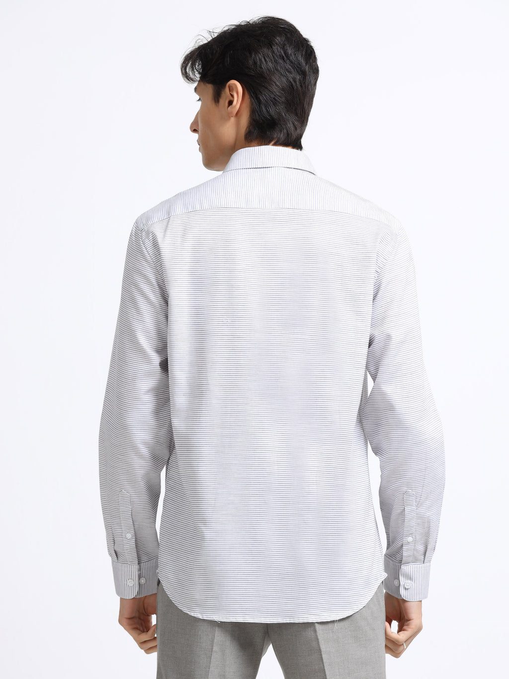 Silver Lined Heritage Stripe Shirt