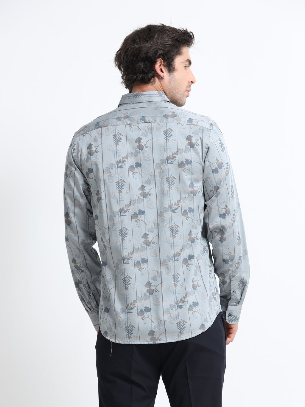Tectonic Flora Artisan Pinstripe Shirt