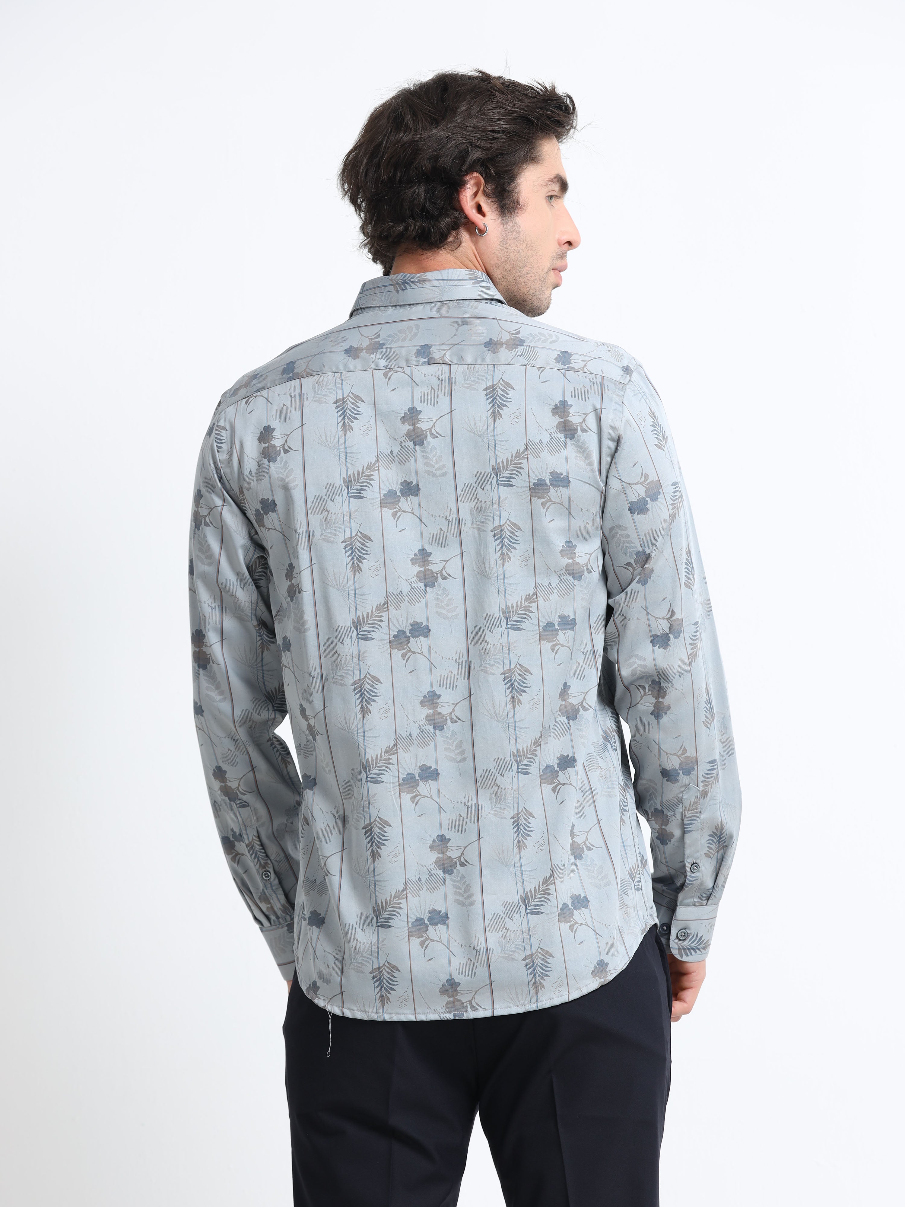Tectonic Flora Artisan Pinstripe Shirt