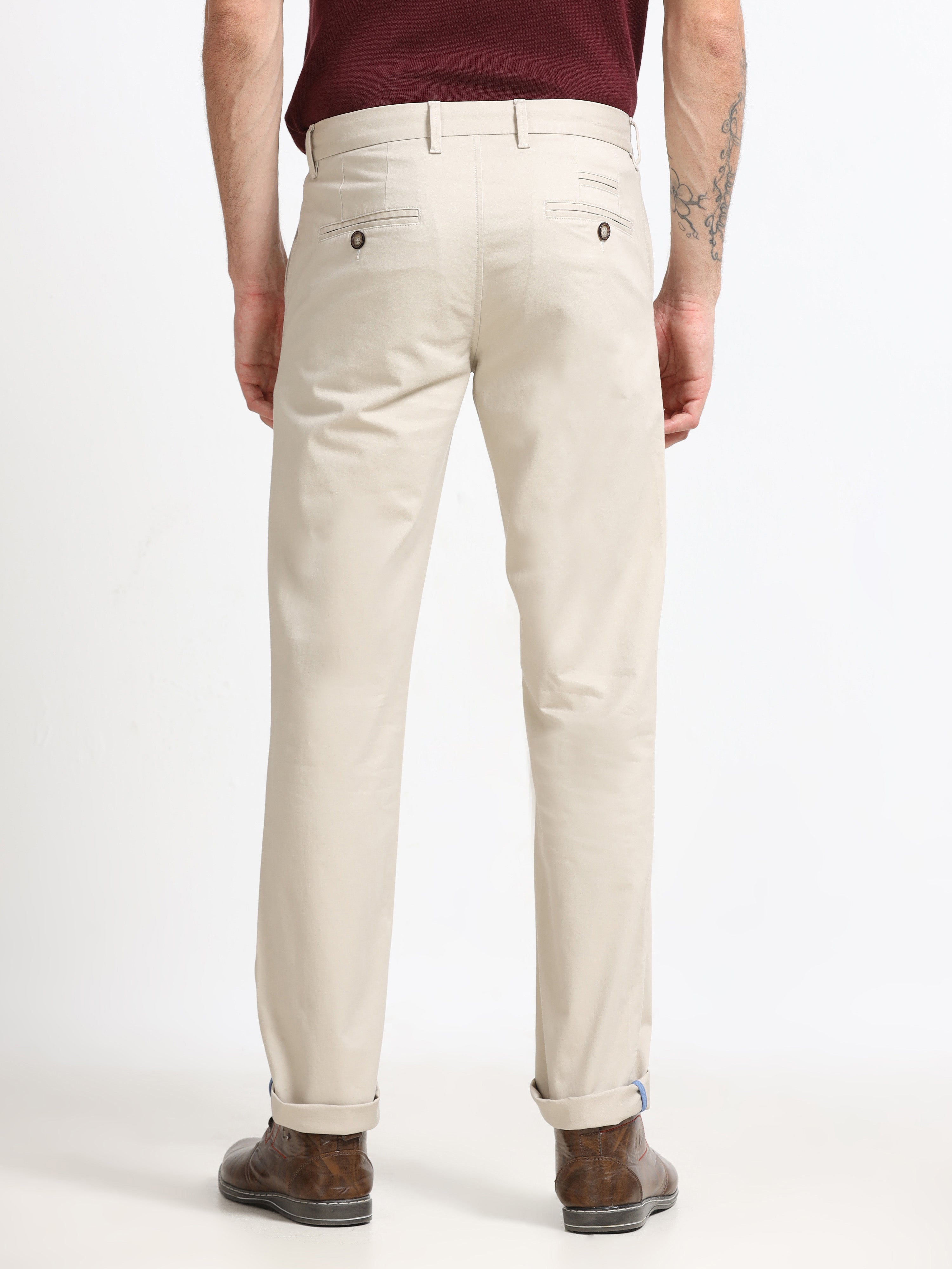 SKIN CONVERSE COTTON LYCRA STRECTH TROUSERS