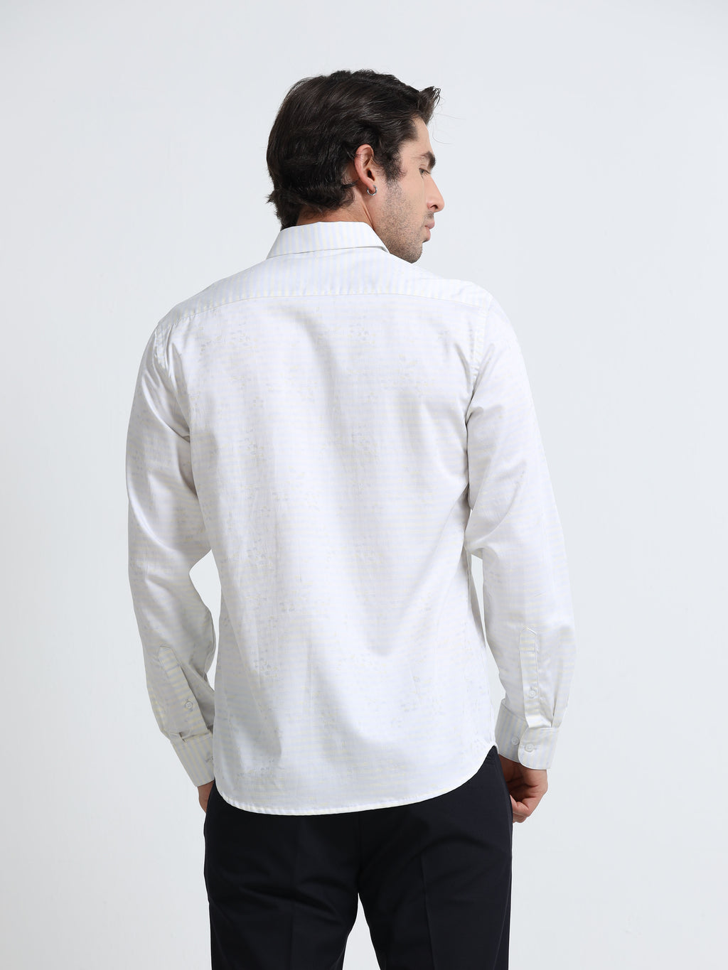 Ivory Bloom Heritage Stripe Shirt