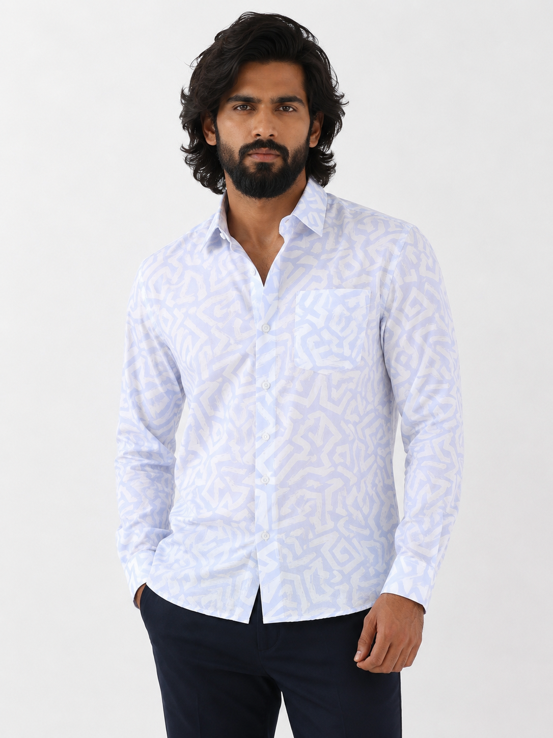 Lavender Mist Artisan Shirt