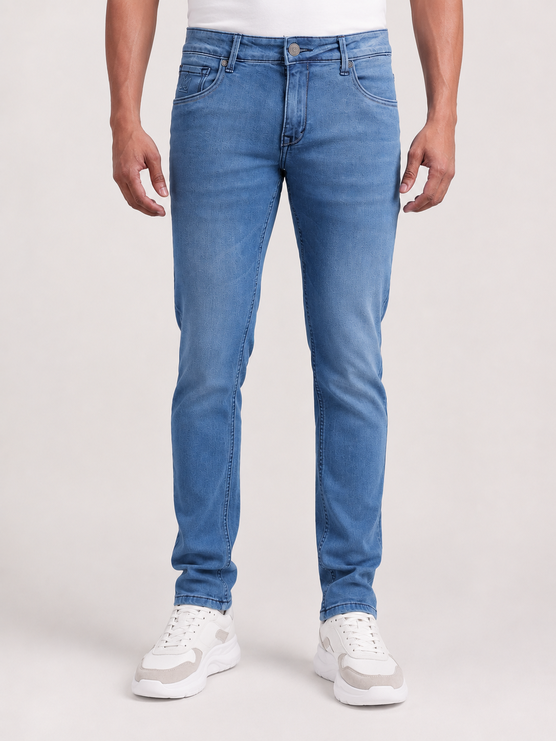 Summer Blue Slim Fit Denim